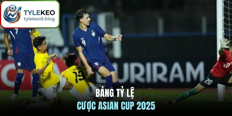 Bảng tỷ lệ cược Asian Cup 2025