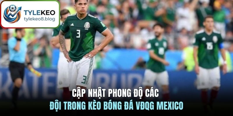 Cập nhật phong độ các đội trong kèo bóng đá VĐQG Mexico
