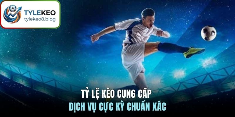 Tỷ lệ kèo cung cấp dịch vụ cực kỳ chuẩn xác